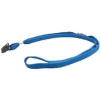 Viking Lanyard Clip 1 x 44 cm Blue Pack of 10