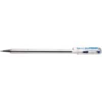 Pentel Superb Fine Point Ballpoint Pen BK77 0.35 mm Blue Pack of 12