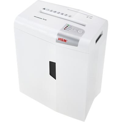 HSM Shredstar X10 Particle-Cut Shredder Security Level P-4 10 Sheets