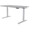 Fellowes Sit Stand Desk Levado Grey 800 x 1,800 x 640 - 1,257 mm
