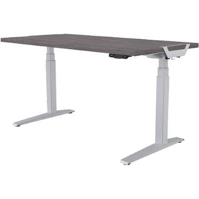 Fellowes Sit Stand Desk Levado Oak 800 x 1,800 x 640 - 1,257 mm