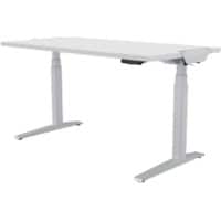 Fellowes Sit Stand Desk Levado White 800 x 1,600 x 640 - 1,257 mm