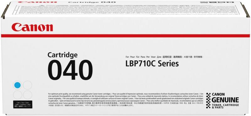 Canon 040C Original Toner Cartridge Cyan