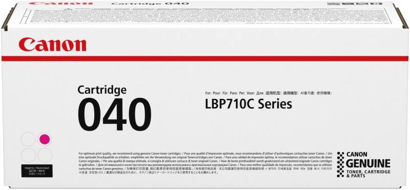 Canon 040 Original Toner Cartridge Magenta