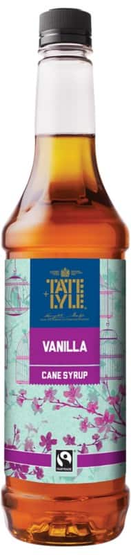 Tate & Lyle Vanilla Coffee Syrup 750ml