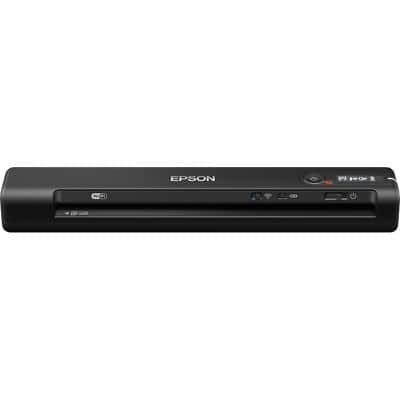 EPSON WorkForce ES-60W Portable Sheetfed Document Scanner Network Compatible 600 x 600 dpi WiFi Connection Black A4