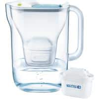 BRITA Water Filter Jug fill&enjoy Style 2.4L White-Soft Blue