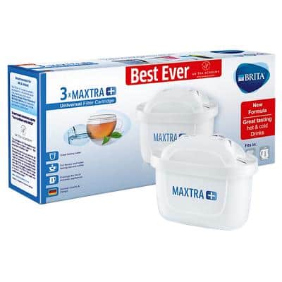 BRITA Filter Cartridges MAXTRA + White Pack of 3
