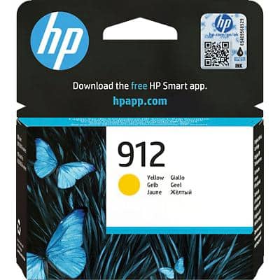 HP 912 Original Ink Cartridge 3YL79AE Yellow