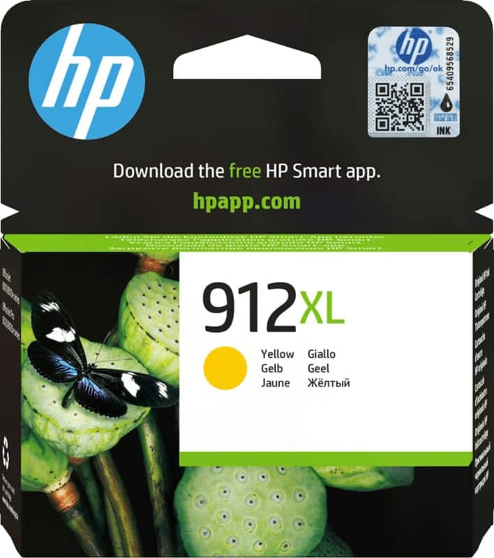 HP 912XL Original Ink Cartridge 3YL83AE Yellow