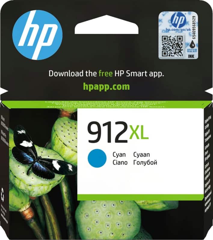 HP 912XL Original Ink Cartridge 3YL81AE Cyan
