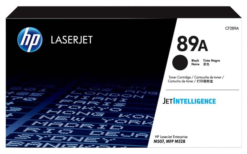 HP 89A Original Toner Cartridge CF289A Black