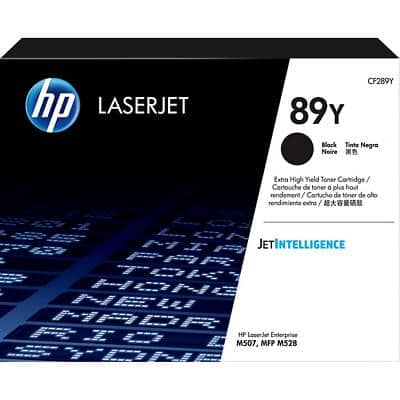 HP 89Y Original Toner Cartridge CF289Y Black