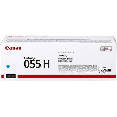 Canon 055H Original Toner Cartridge Cyan