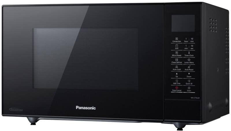 Panasonic Microwave Oven Slimline Combination NN-CT56JBBPQ 1000W Black