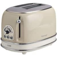 Ariete Toaster 2 Slices Stainless Steel Vintage 810W Beige