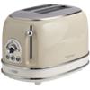 Ariete Toaster 2 Slices Stainless Steel Vintage 810W Beige