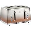 Russell Hobbs Toaster 4 Slices Eclipse Copper Sunset