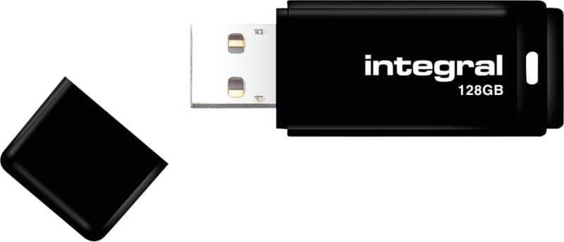 Integral USB 2.0 Flash Drive 128 GB Black