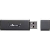 Intenso USB 2.0 Flash Drive Aluminum Line 16 GB Anthracite