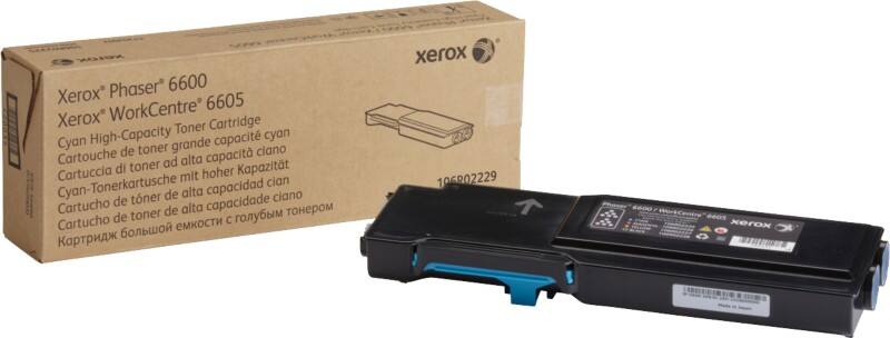 Xerox Original Toner Cartridge 106R02229 Cyan