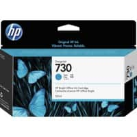 HP 730 Original Ink Cartridge P2V62A Cyan