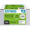 Dymo LW 2093095 / 11354 Authentic Multipurpose Labels White 32 x 57 mm 1000 Labels Pack of 12