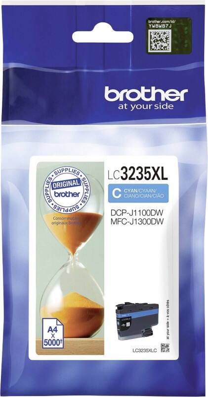 Brother LC-3235XLC Original Ink Cartridge Cyan