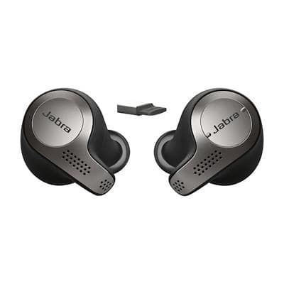 Jabra Evolve 65t MS Wireless Earphone With Noise Cancellation With Microphone Black