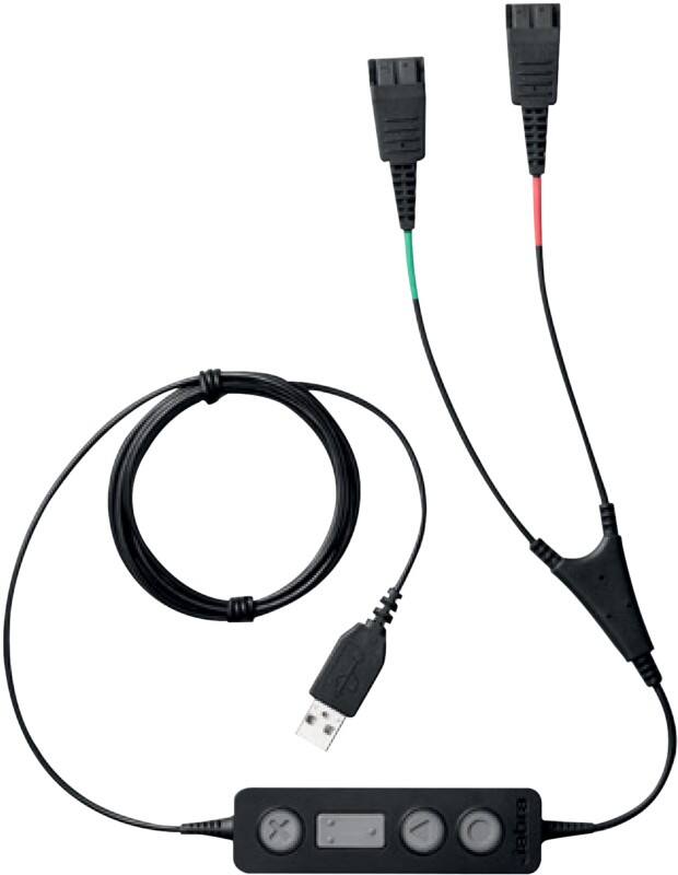 Jabra LINK 265 Headset Cable USB Black