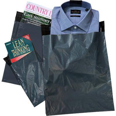tenza Non Standard Mailing Bag 525 x 600mm Flap Dark Grey Pack of 100