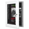 Stewart Superior Wall Mountable Lockable Display Case 93 x 128 cm White