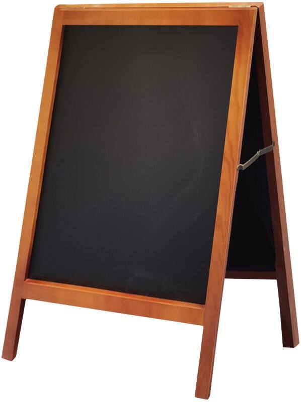 Seco Pavement Sign A2 MDF (Medium-Density Fibreboard) Brown