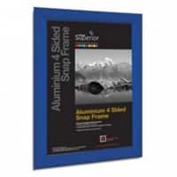 Stewart Superior Wall Mountable Snap Frame A1 650 x 12 x 900 mm Blue