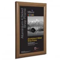 Stewart Superior Wall Mountable Snap Frame A1 650 x 12 x 900 mm Dark Wood Finish
