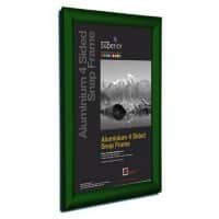 Stewart Superior Wall Mountable Snap Frame A2 460 x 12 x 660 mm Green