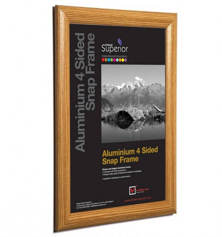 Stewart Superior Snap Frame 460 (W) x 12 (D) x 660 (H) mm