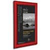Stewart Superior Wall Mountable Snap Frame A3 350 x 12 x 260 mm Red