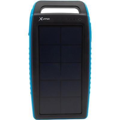 XLayer Power Bank Plus Solar 15000mAh Black, Blue