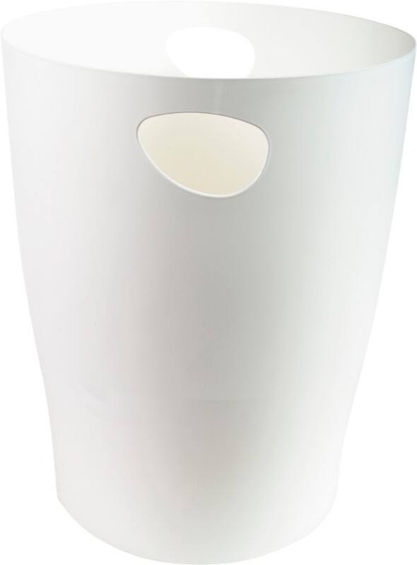 Viking Waste Bin 15 L White Polypropylene