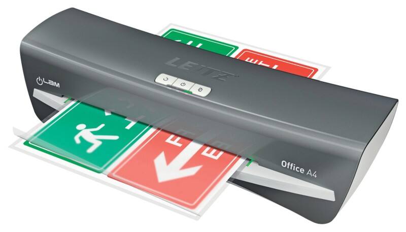 Leitz iLAM Office DIN A4 Laminator UK 72511084 500 mm/min. 1 min.warm up. Up to 250 microns (2x125)