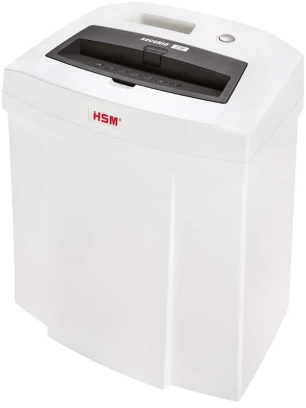 HSM SECURIO Shredder 12 Sheets Strip Cut Security Level P-2 20 L C14
