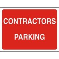 Site Sign Contractors PVC 45 x 60 cm