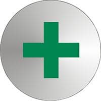Office Sign First Aid Stainless steel