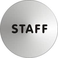 Sign Staff Adhesive Aluminium