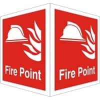 Safety Sign Keep Clear Adhesive Plastic 15 x 20 cm