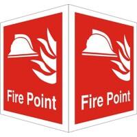 Safety Sign Keep Clear Adhesive Vinyl 20 x 30 cm