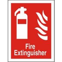 Fire Extinguisher Sign Fire Extinguisher Adhesive Plastic 60 x 40 cm