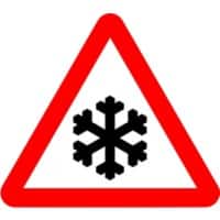 Road Sign Ice Wall Mounted ACM (Aluminium Composite Material) 45 x 45 cm