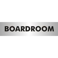 Sign Boardroom Adhesive Acrylic 4.5 x 19 cm